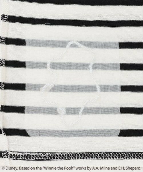 petit main / プティマイン Tシャツ | 【Disney】ｐｏｏｈ/ボーダー長袖Ｔ | 詳細12