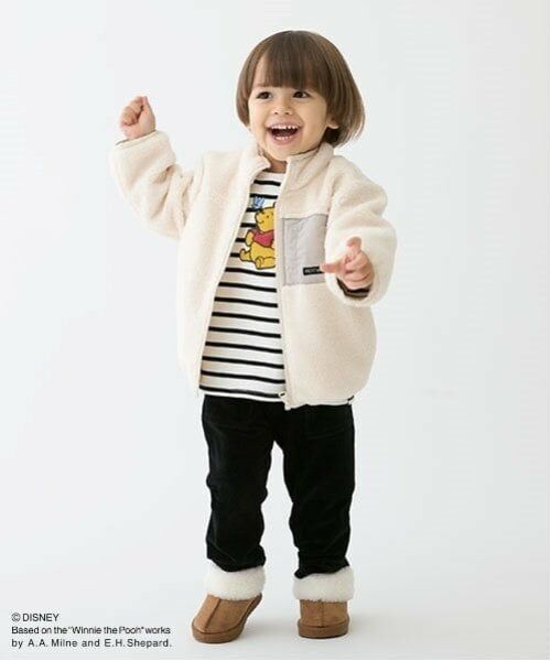 petit main / プティマイン Tシャツ | 【Disney】ｐｏｏｈ/ボーダー長袖Ｔ | 詳細3