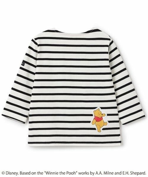 petit main / プティマイン Tシャツ | 【Disney】ｐｏｏｈ/ボーダー長袖Ｔ | 詳細4