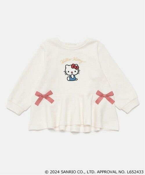 petit main / プティマイン Tシャツ | 【オーガビッツ】キティペプラム長T | 詳細11