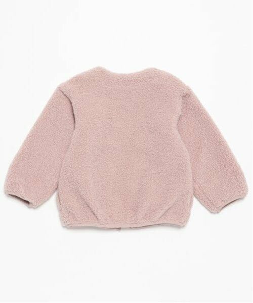 petit main / プティマイン カーディガン・ボレロ | 【リンク】ボアジップ羽織り(キッズ) | 詳細2