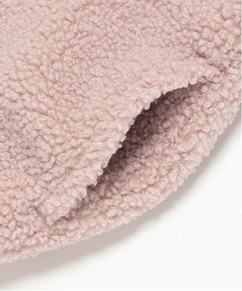 petit main / プティマイン カーディガン・ボレロ | 【リンク】ボアジップ羽織り(キッズ) | 詳細5