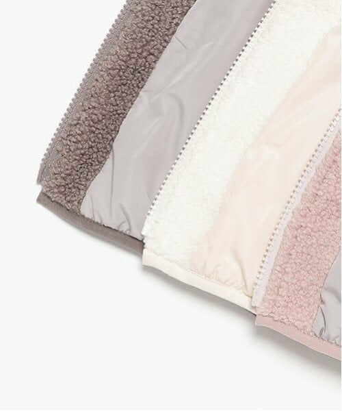 petit main / プティマイン カーディガン・ボレロ | 【リンク】ボアジップ羽織り(キッズ) | 詳細7