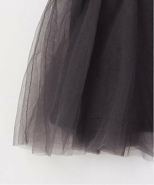 petit main / プティマイン Tシャツ | 【リンク】チュールドッキング長T(キッズ) | 詳細11