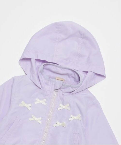 petit main / プティマイン ブルゾン | 【撥水】ペプラムウィンブレ | 詳細8