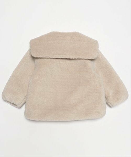 petit main / プティマイン ブルゾン | 【軽ふわ】セーラーカラーボアジャケット | 詳細1