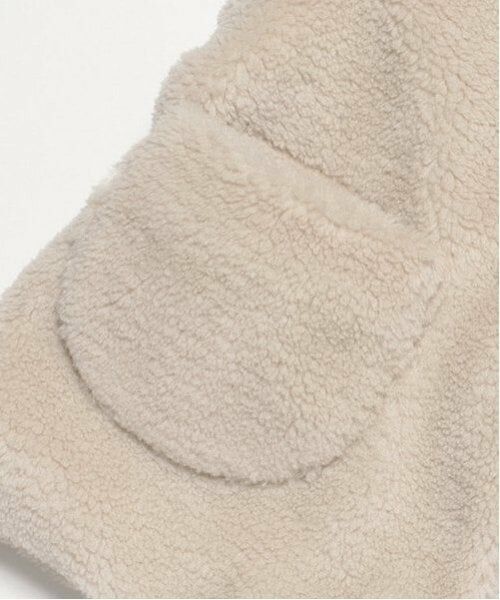 petit main / プティマイン ブルゾン | 【軽ふわ】セーラーカラーボアジャケット | 詳細6