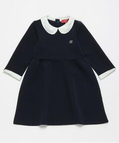 petit main / プティマイン ミニ丈・ひざ丈ワンピース | 【POLO BCS】ポンチワンピース