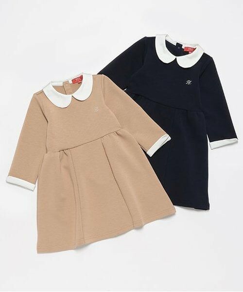petit main / プティマイン ミニ丈・ひざ丈ワンピース | 【POLO BCS】ポンチワンピース | 詳細9