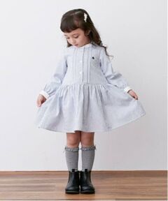 petit main / プティマイン ミニ丈・ひざ丈ワンピース | 【POLO BCS】シャツワンピース