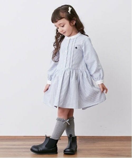 petit main / プティマイン ミニ丈・ひざ丈ワンピース | 【POLO BCS】シャツワンピース | 詳細2