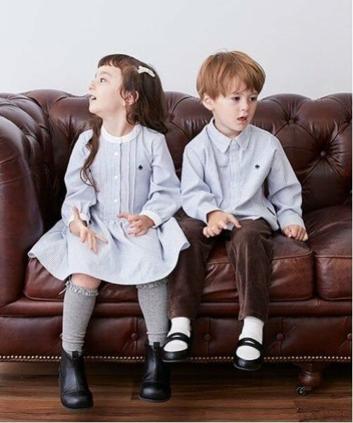 petit main / プティマイン ミニ丈・ひざ丈ワンピース | 【POLO BCS】シャツワンピース | 詳細6