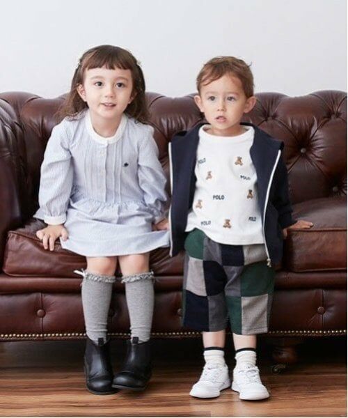 petit main / プティマイン ミニ丈・ひざ丈ワンピース | 【POLO BCS】シャツワンピース | 詳細7