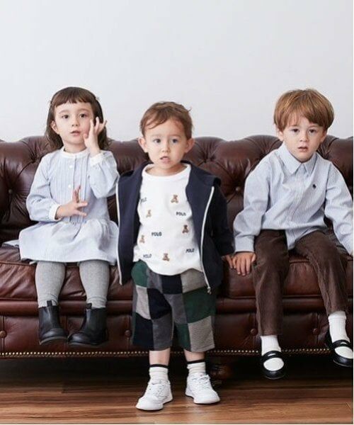 petit main / プティマイン ミニ丈・ひざ丈ワンピース | 【POLO BCS】シャツワンピース | 詳細8