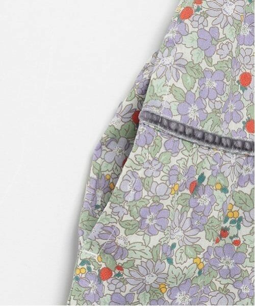 petit main / プティマイン ミニ丈・ひざ丈ワンピース | 【ピーターラビット】花柄ワンピース | 詳細4