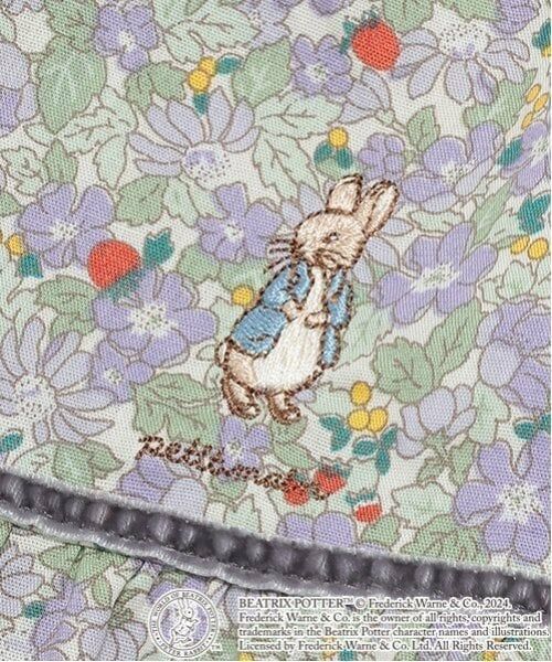 petit main / プティマイン ミニ丈・ひざ丈ワンピース | 【ピーターラビット】花柄ワンピース | 詳細5