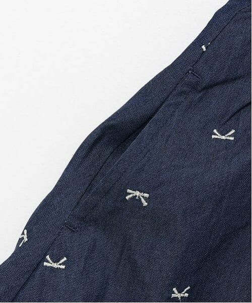 petit main / プティマイン ミニ丈・ひざ丈ワンピース | 【リンク】リボン刺しゅうワンピース(キッズ) | 詳細15