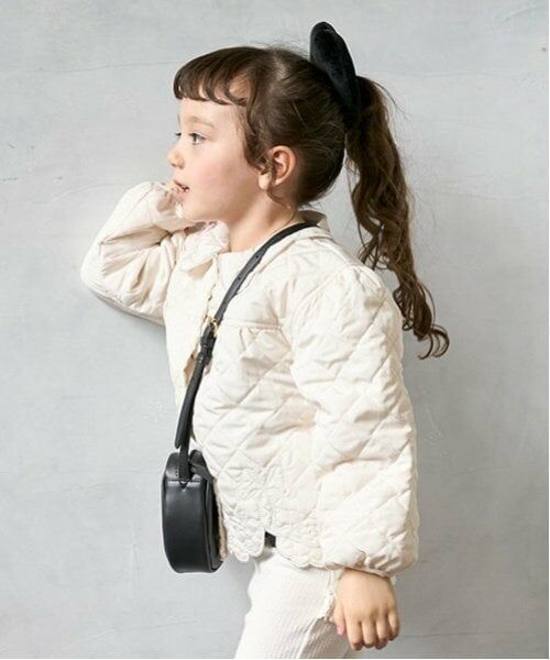 petit main / プティマイン ブルゾン | 【リンク】キルト刺しゅうジャケット(キッズ) | 詳細2