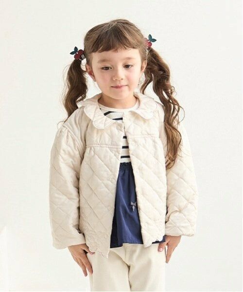 petit main / プティマイン ブルゾン | 【リンク】キルト刺しゅうジャケット(キッズ) | 詳細4