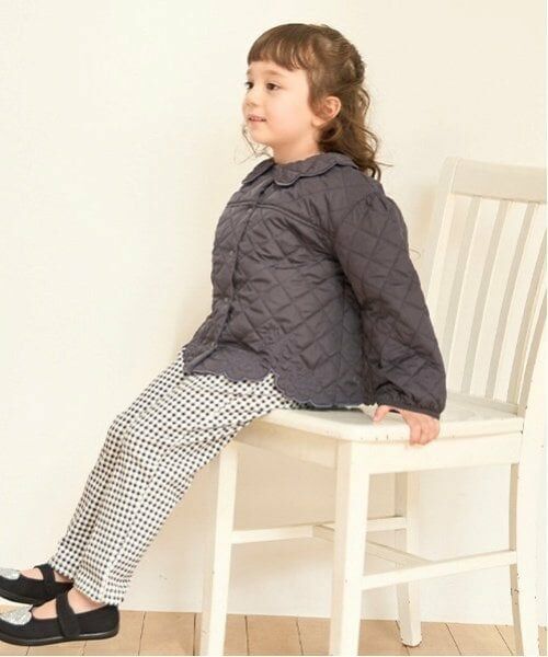 petit main / プティマイン ブルゾン | 【リンク】キルト刺しゅうジャケット(キッズ) | 詳細5