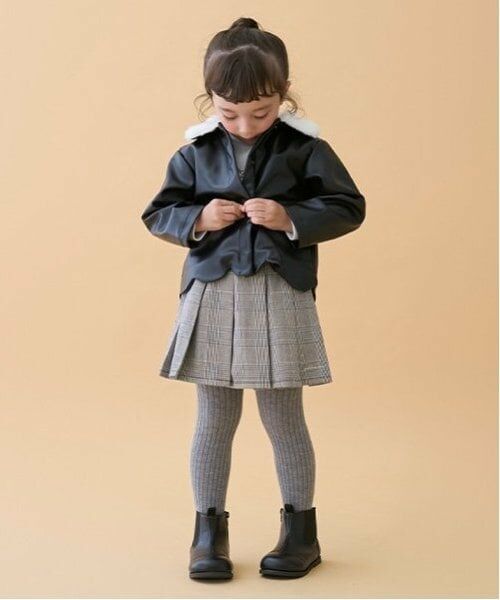 petit main / プティマイン ブルゾン | 【リンク】合皮ジャケット(キッズ) | 詳細1