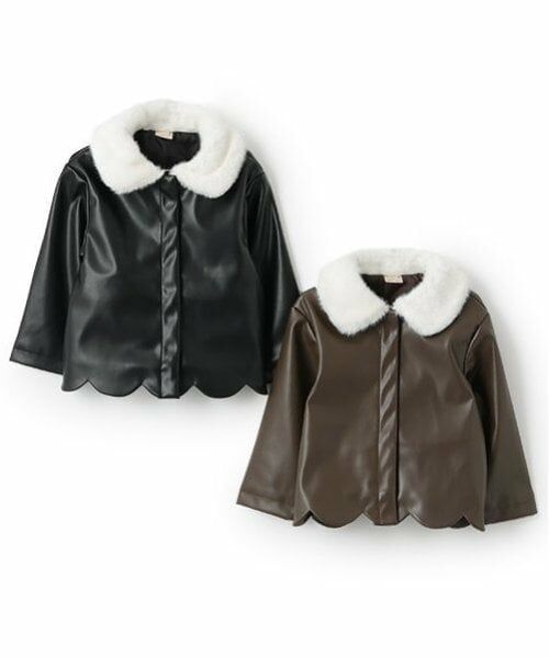 petit main / プティマイン ブルゾン | 【リンク】合皮ジャケット(キッズ) | 詳細12