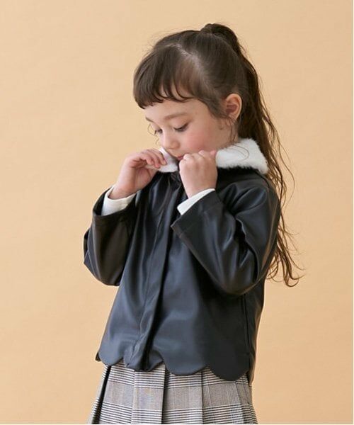 petit main / プティマイン ブルゾン | 【リンク】合皮ジャケット(キッズ) | 詳細4