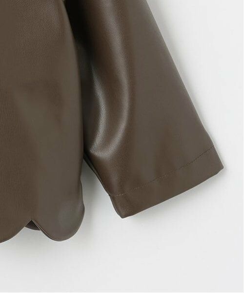 petit main / プティマイン ブルゾン | 【リンク】合皮ジャケット(キッズ) | 詳細9