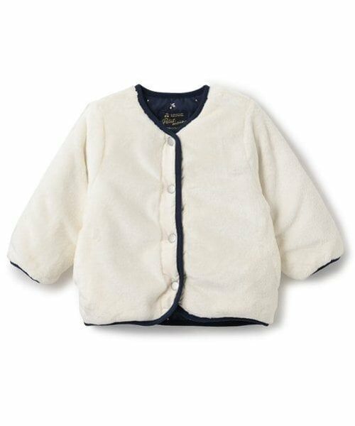 petit main / プティマイン ブルゾン | リバーシブルボアジャケット | 詳細7
