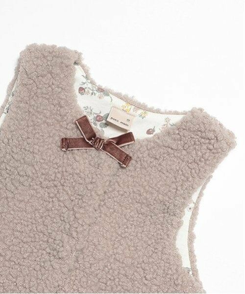 petit main / プティマイン ダウンジャケット・ベスト | ブークレボアベスト | 詳細2