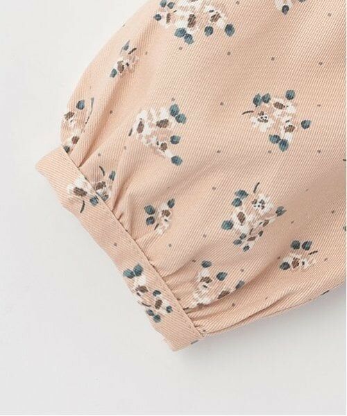 petit main / プティマイン ミニ丈・ひざ丈ワンピース | 【リンク】花柄ワンピースビスチェセット(キッズ) | 詳細10