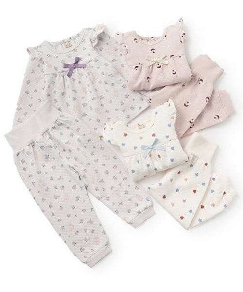 petit main / プティマイン ルームウェア | GIRLSキルトパジャマ | 詳細10