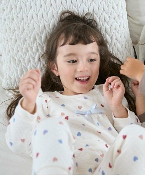 petit main / プティマイン ルームウェア | GIRLSキルトパジャマ | 詳細2