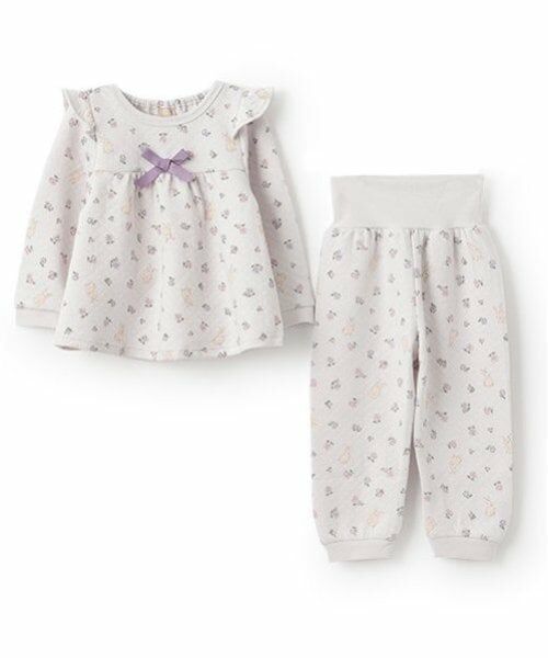 petit main / プティマイン ルームウェア | GIRLSキルトパジャマ | 詳細4