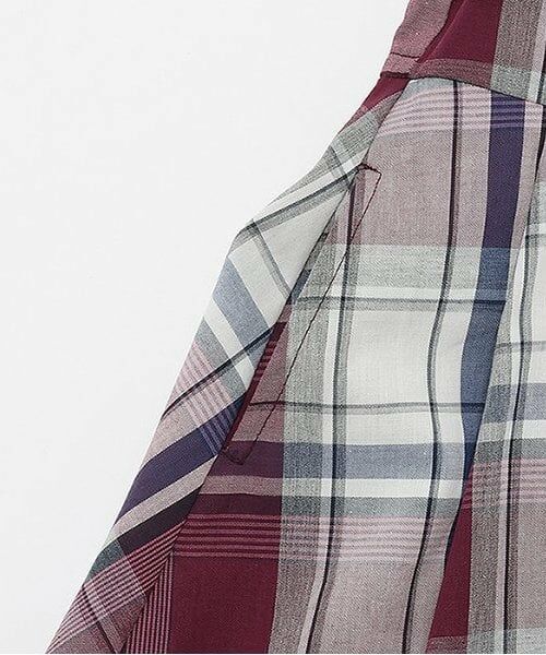 petit main / プティマイン ミニ丈・ひざ丈ワンピース | 【リンク】マドラスワンピース(キッズ) | 詳細4