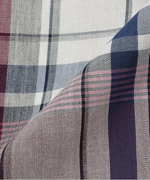 petit main / プティマイン ミニ丈・ひざ丈ワンピース | 【リンク】マドラスワンピース(キッズ) | 詳細7