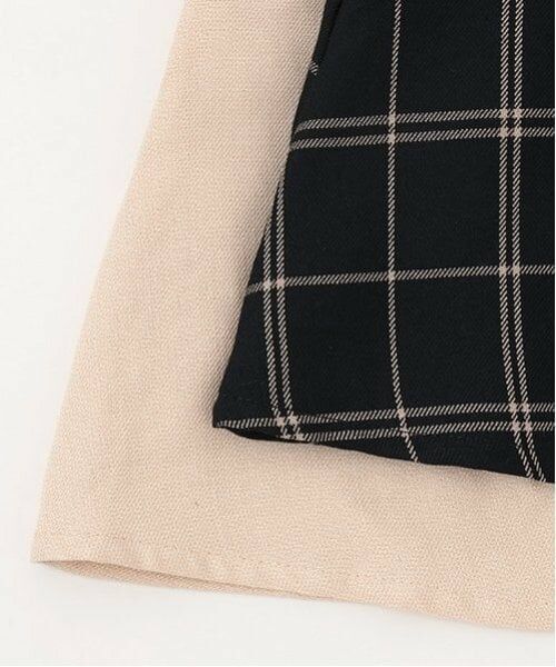 petit main / プティマイン ミニ丈・ひざ丈ワンピース | 【リンク】ビッグ衿ジャンパースカート(キッズ) | 詳細12