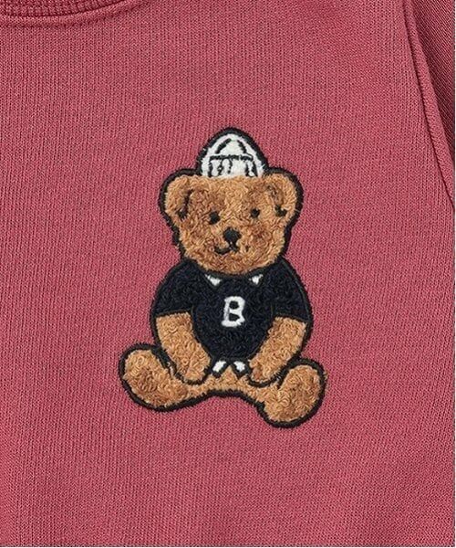 petit main / プティマイン ミニ丈・ひざ丈ワンピース | 【リンク】くまサガラカットワンピース(キッズ) | 詳細4