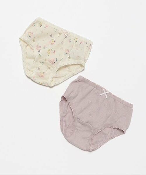 petit main / プティマイン ショーツ | 2Pショーツ（ラベンダー）