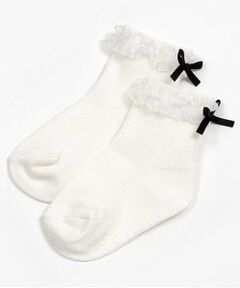 petit main / プティマイン ソックス | オーガンジーフリルソックス