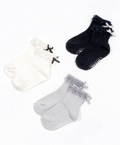 petit main / プティマイン ソックス | オーガンジーフリルソックス | 詳細6