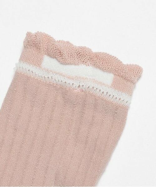 petit main / プティマイン ソックス | 透かし・リボンソックス2P | 詳細5