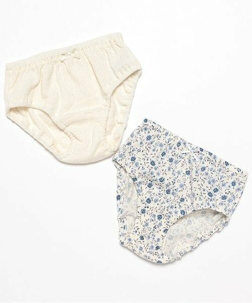 petit main / プティマイン ショーツ | 【オーガニック】ショーツ2P（生成）