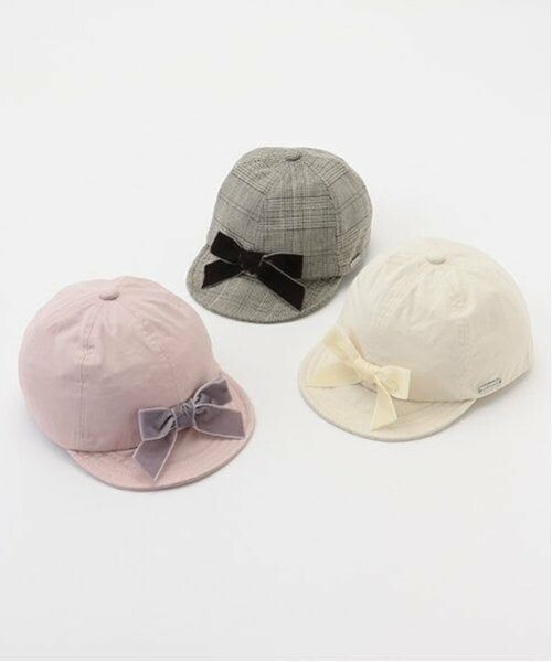 petit main / プティマイン キャップ | ベロアリボンキャップ | 詳細11