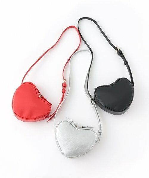 petit main / プティマイン ショルダーバッグ | ハートショルダーバック | 詳細5