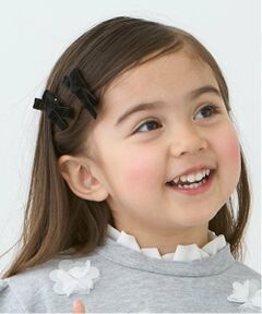 petit main / プティマイン ヘアピン | ベロアリボンピン