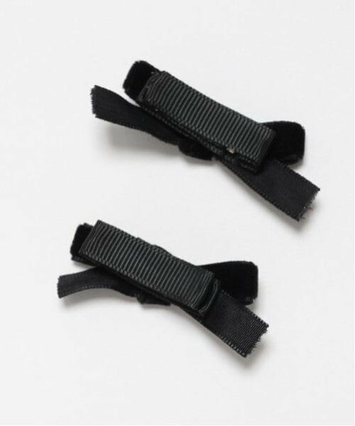 petit main / プティマイン ヘアピン | ベロアリボンピン | 詳細6