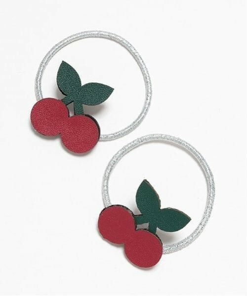 petit main / プティマイン ヘアゴム・シュシュ | アソートヘアゴム（赤）