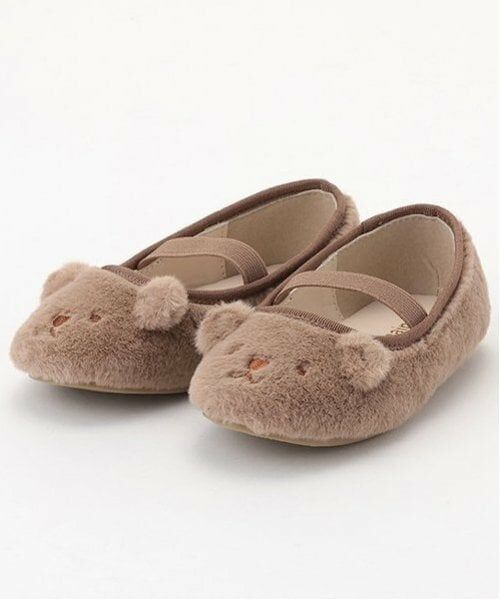 petit main / プティマイン パンプス | アニマルシューズ(モカ茶)