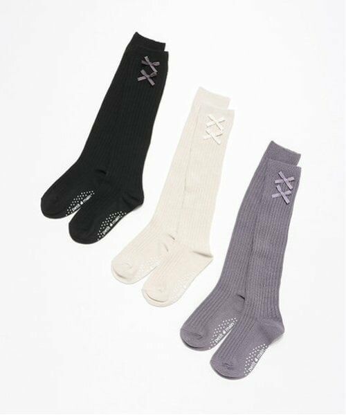 petit main / プティマイン ソックス | リボンオーバーニーソックス | 詳細17